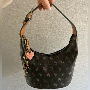 Dooney & Bourke Vintage Rainbow Logo Y2k Mini Handbag